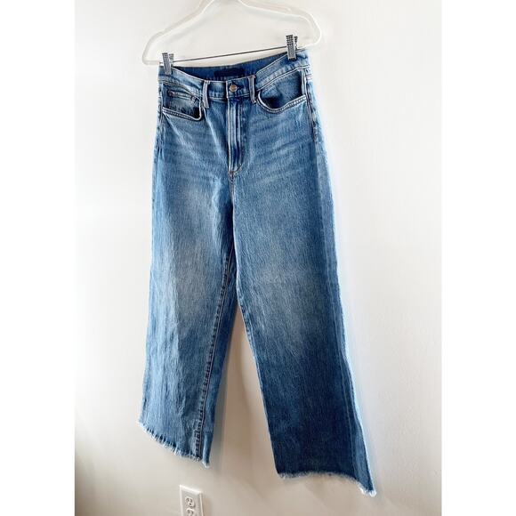 Joe's Jeans The High Rise Mia Wide Leg Ankle Jeans Blue 30 - Picture 10 of 11